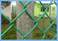 Extruded Chain Link Fence Privacy Screen / Slats PVC revestido para cercar a beira