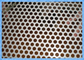 Anodização Folha de alumínio perfurada hexagonal / tela 1.5mm Espessura